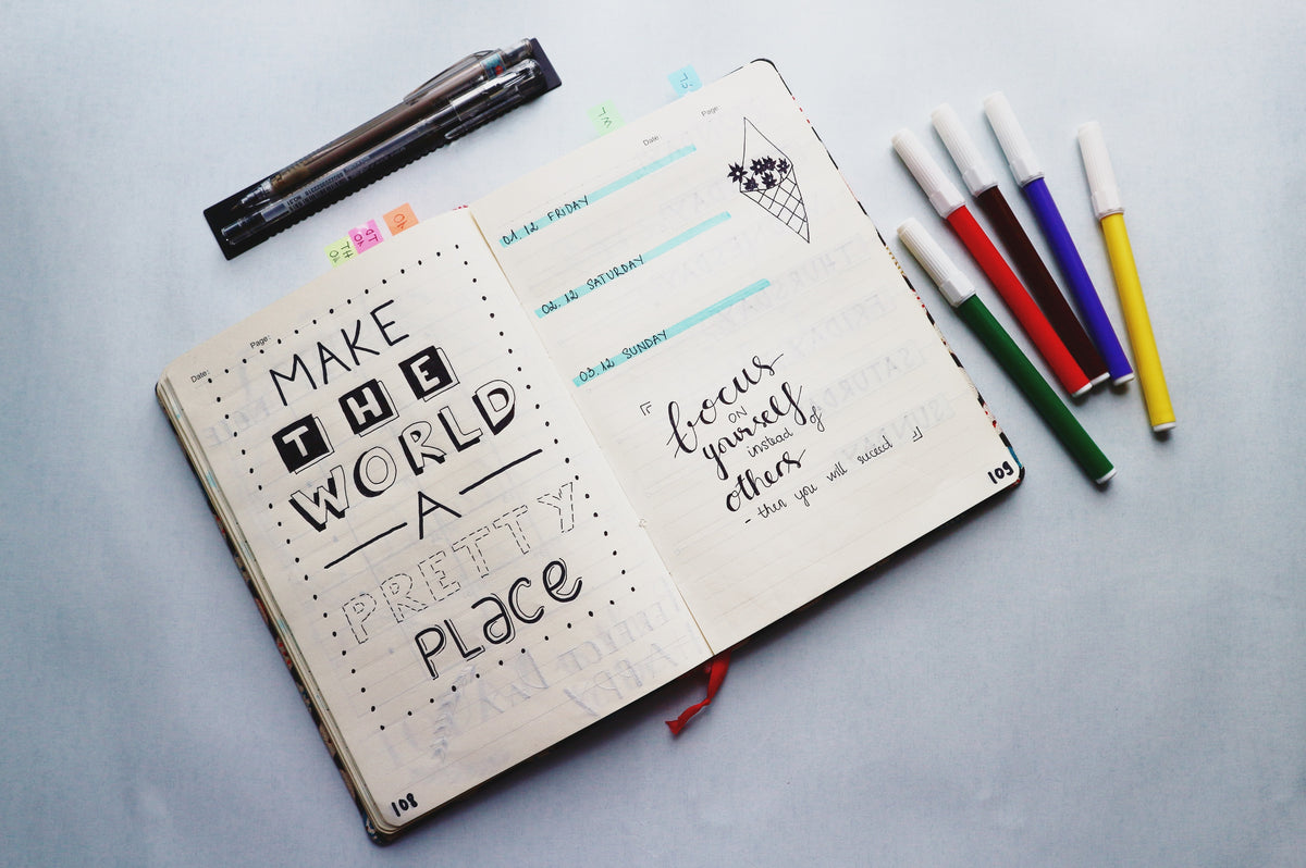 Bullet Journal Doodling - Make Drawing in Your Bullet Journal a Daily Habit