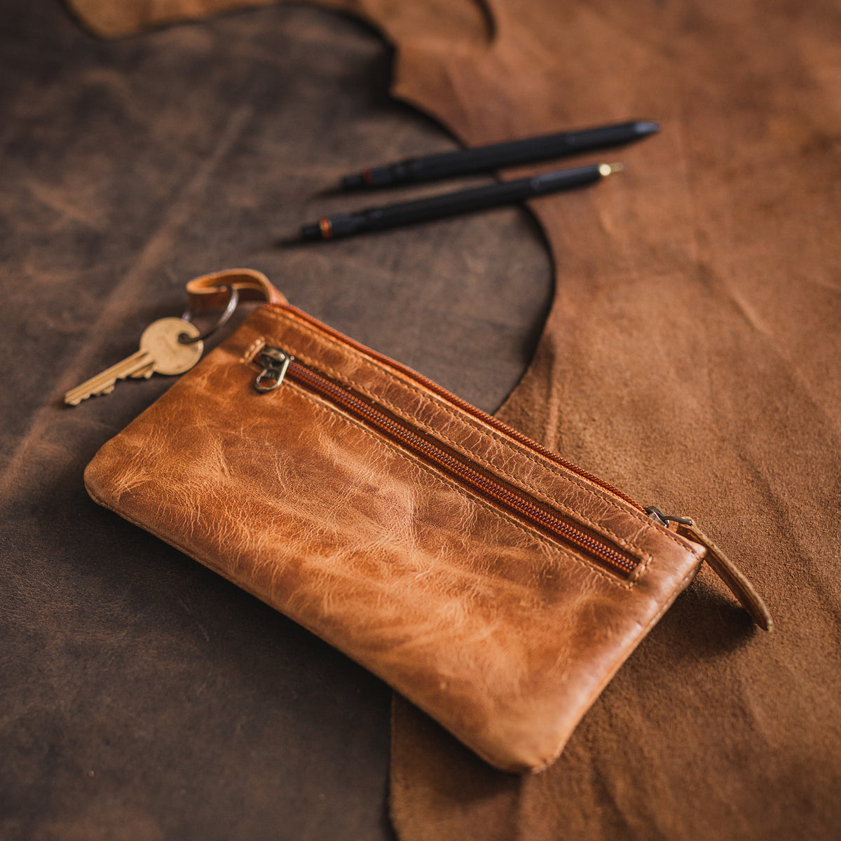 Leather Phone Holster Made With Genuine Buffalo Leather by Moonster –  Moonster Leather Products