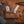 Load image into Gallery viewer, Dark brown leather pencil case with pens and pencils placed on a table