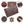 Load image into Gallery viewer, Brown Leather Women's Wallet features
