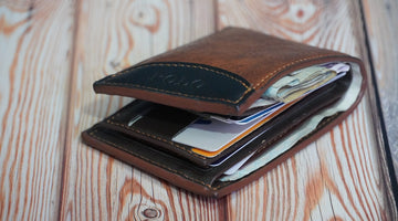 how to clean leather wallet