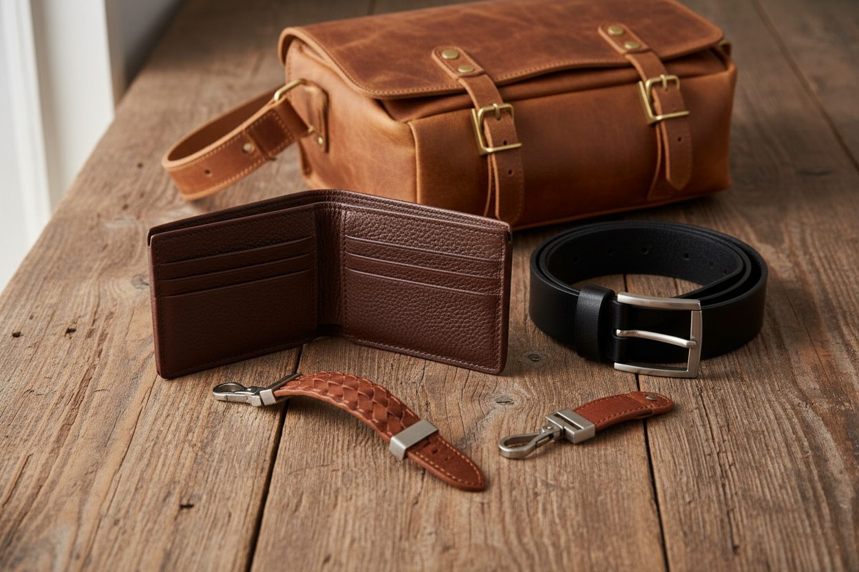 leather gifts for men