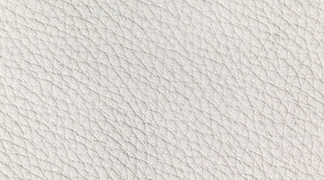 white crossgrain leather