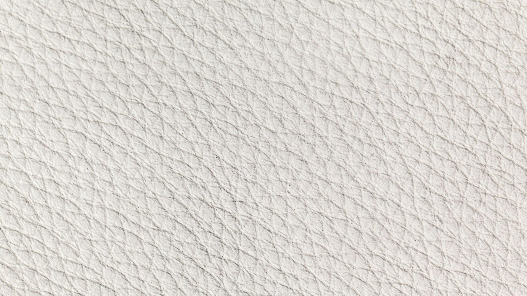 white crossgrain leather