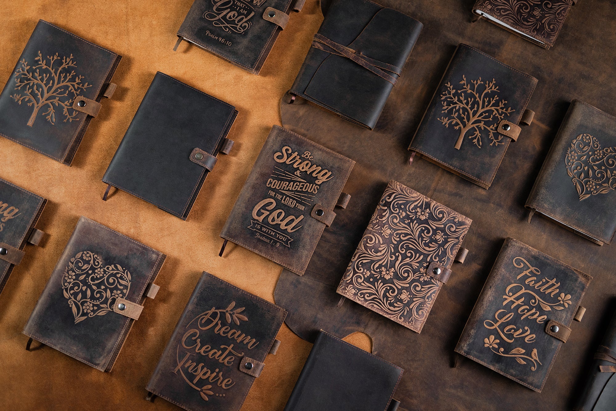 Leather journals for men | Moonster Leather Products