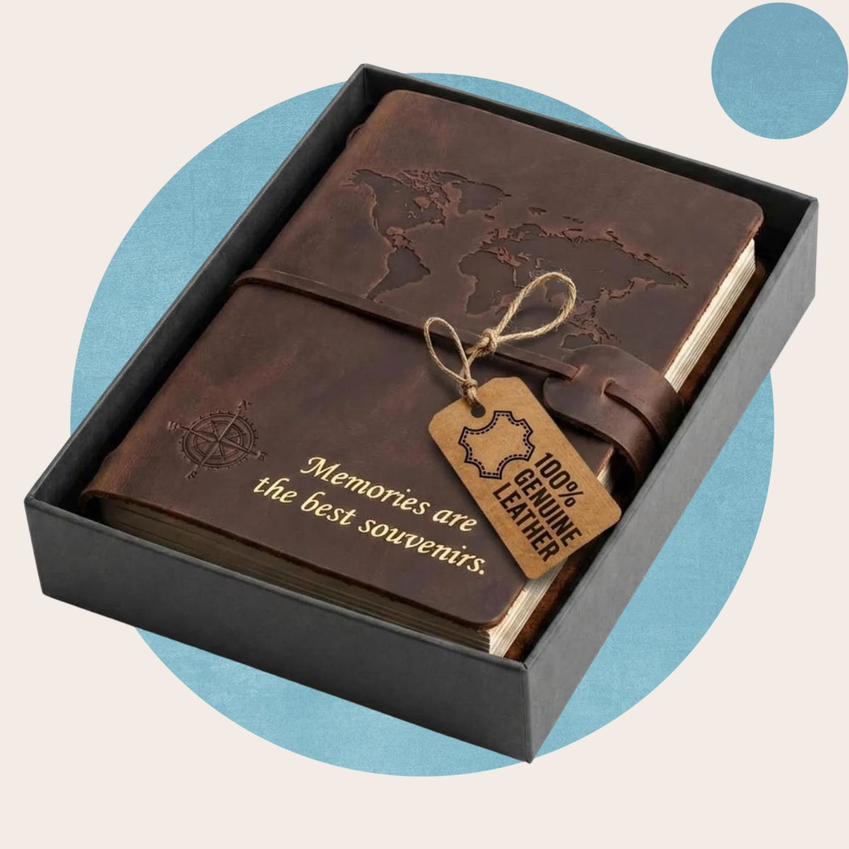 Travel Photo Album Gift Set – Stitchable World Map