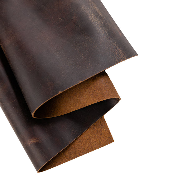 dark brown leather craft bundle