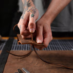 Soft Brown Leather Craft Bundle used by artisan