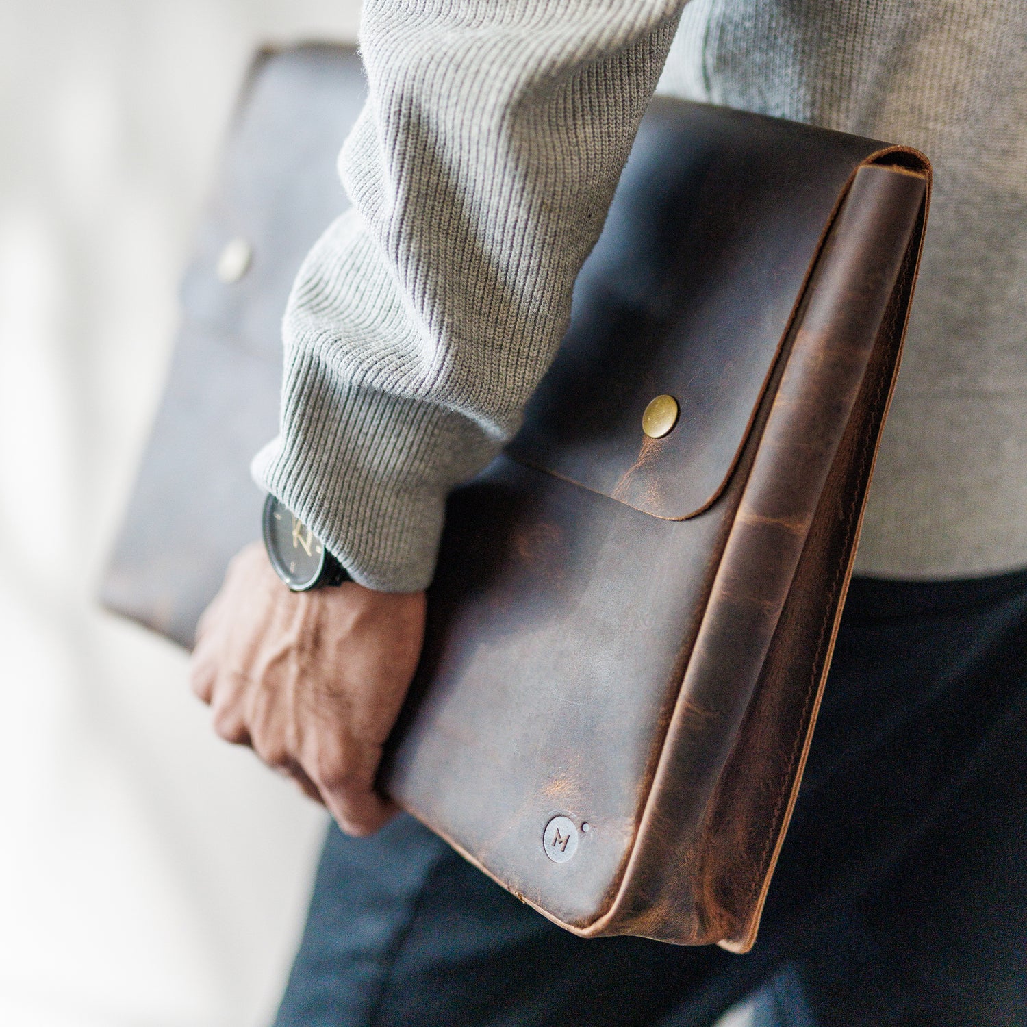 Leather Laptop Sleeve