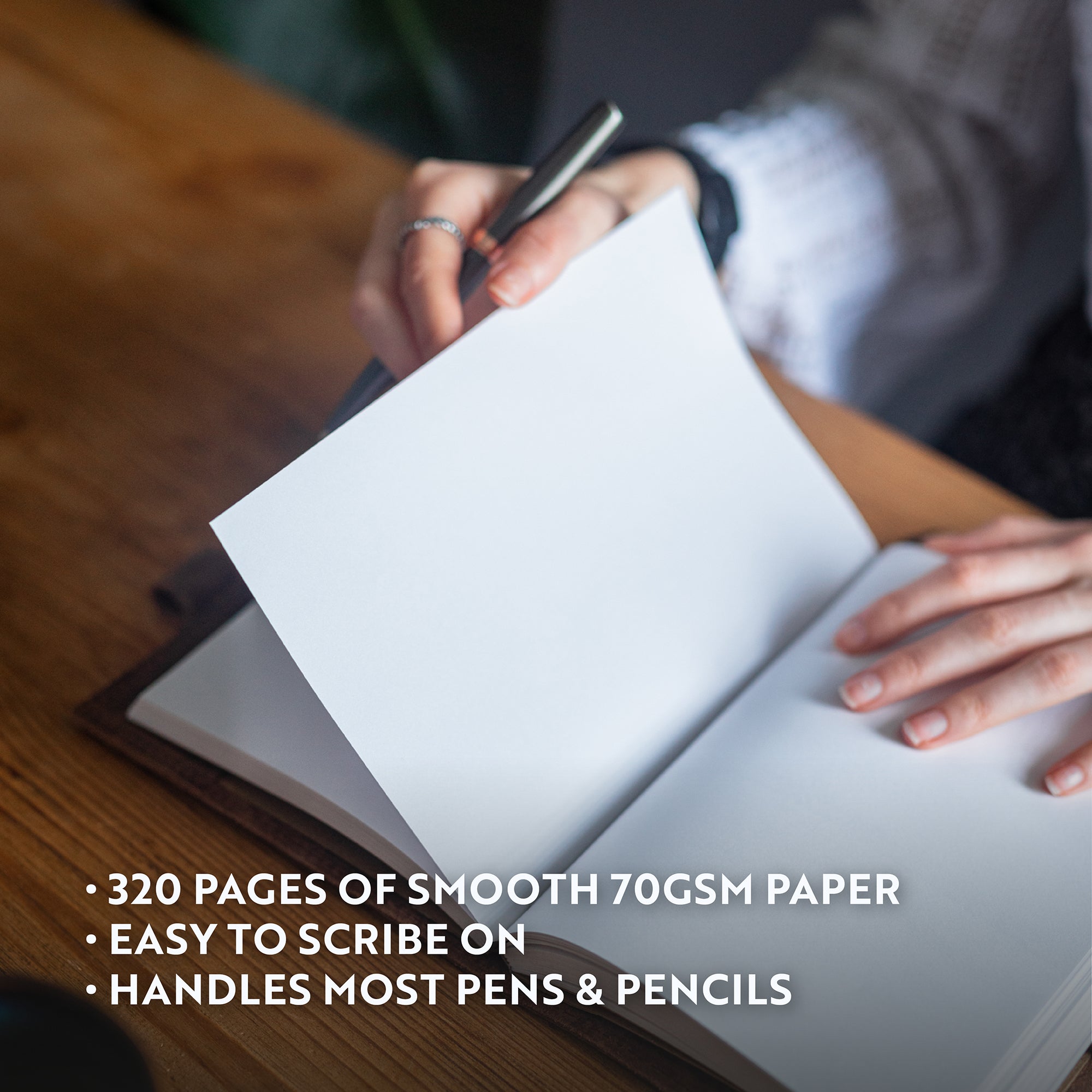 Blank Paper Refills for Moonster Refillable Leather Journal – Moonster ...