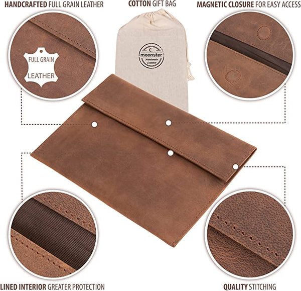 Leather iPad Case features