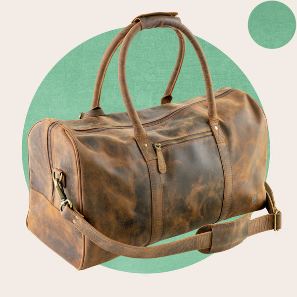 Leather Duffle Bag